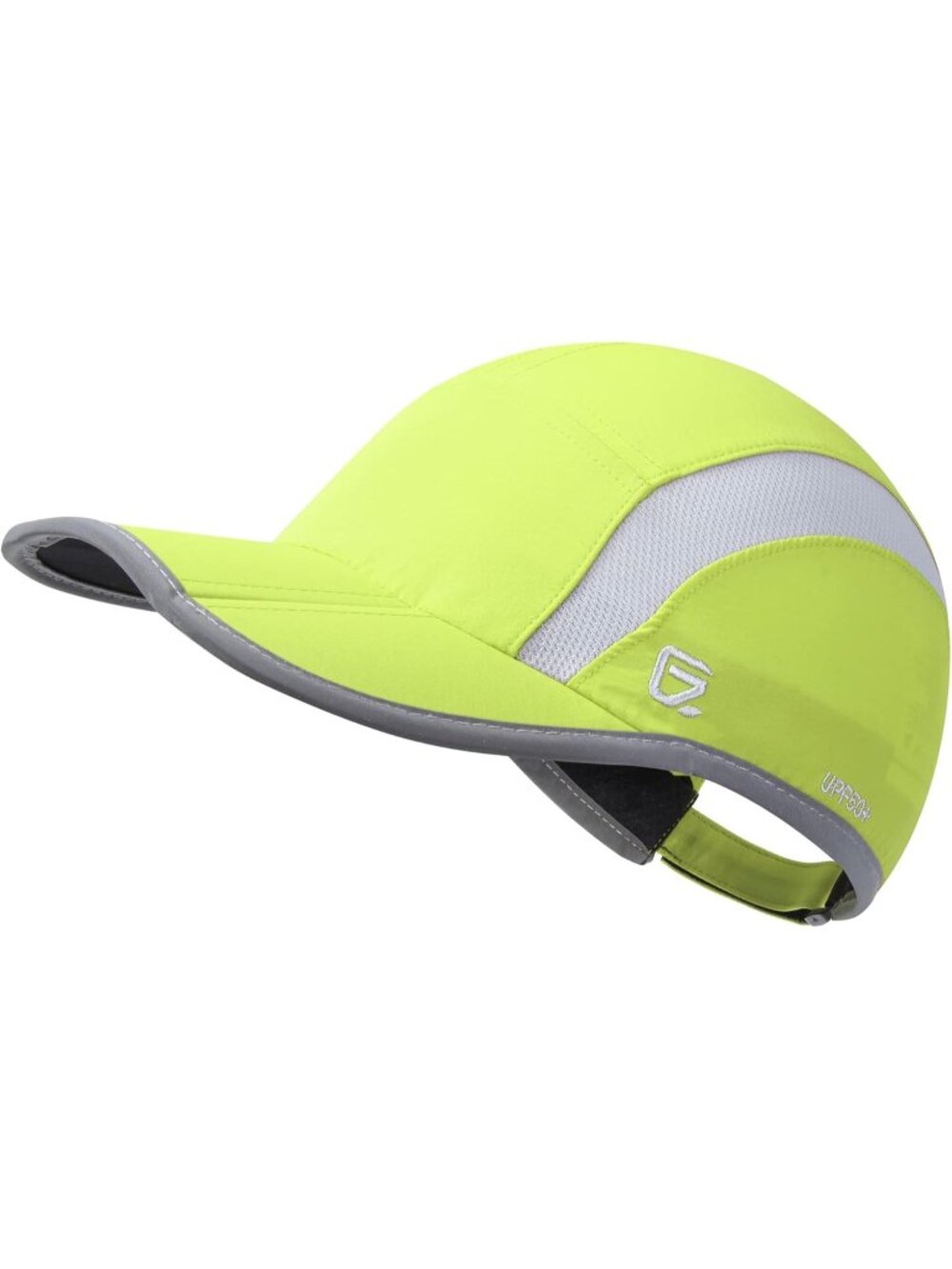 〽️Women Bright Green Reflective Folding Hat Design UPF 50+ Sun Protection Sport